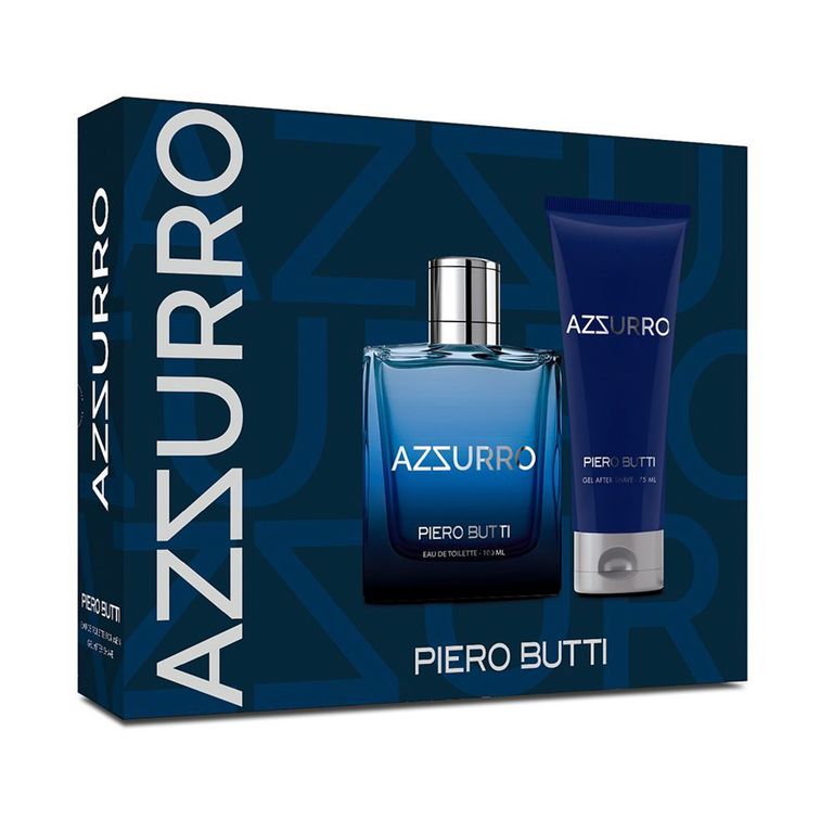 Set Perfume Hombre Azzurro EDT 100ml + After Shave 100ml