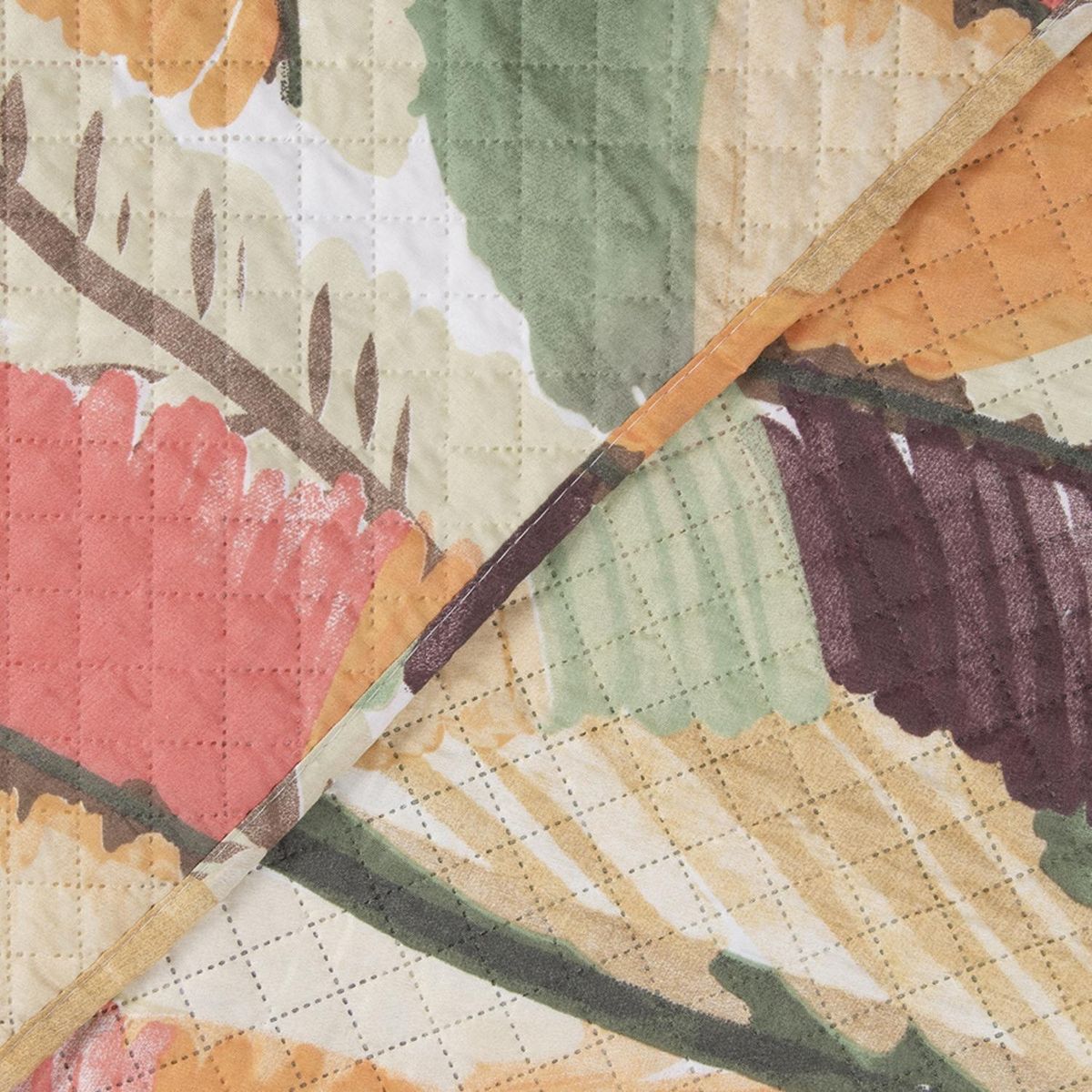 MASHINI - Quilt Cordoba Estampado 2 Plazas Plumas Mashini