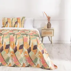 MASHINI - Quilt Cordoba Estampado 1.5 Plazas Pluma