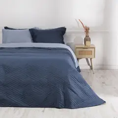 MASHINI - Juego de Cama Liso: Cubrecama + Sábanas + Fundas