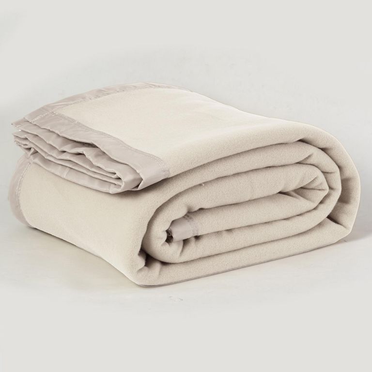 Frazada Polar Satin 1.5 Plazas Crudo