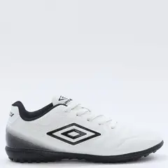 UMBRO - Forza III Tf Zapatilla Fútbol Unisex Niño Blanco