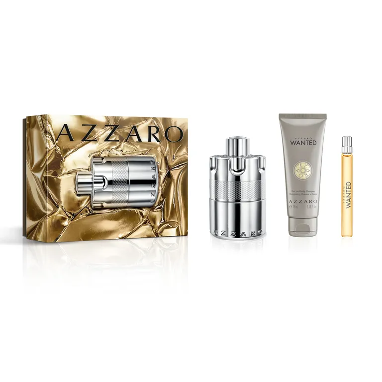 Wanted Hombre EDP Set 100ml + Hair & Body 75ml + 10ml