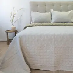 DORAL - Cubrecama Jacquard Sherpa