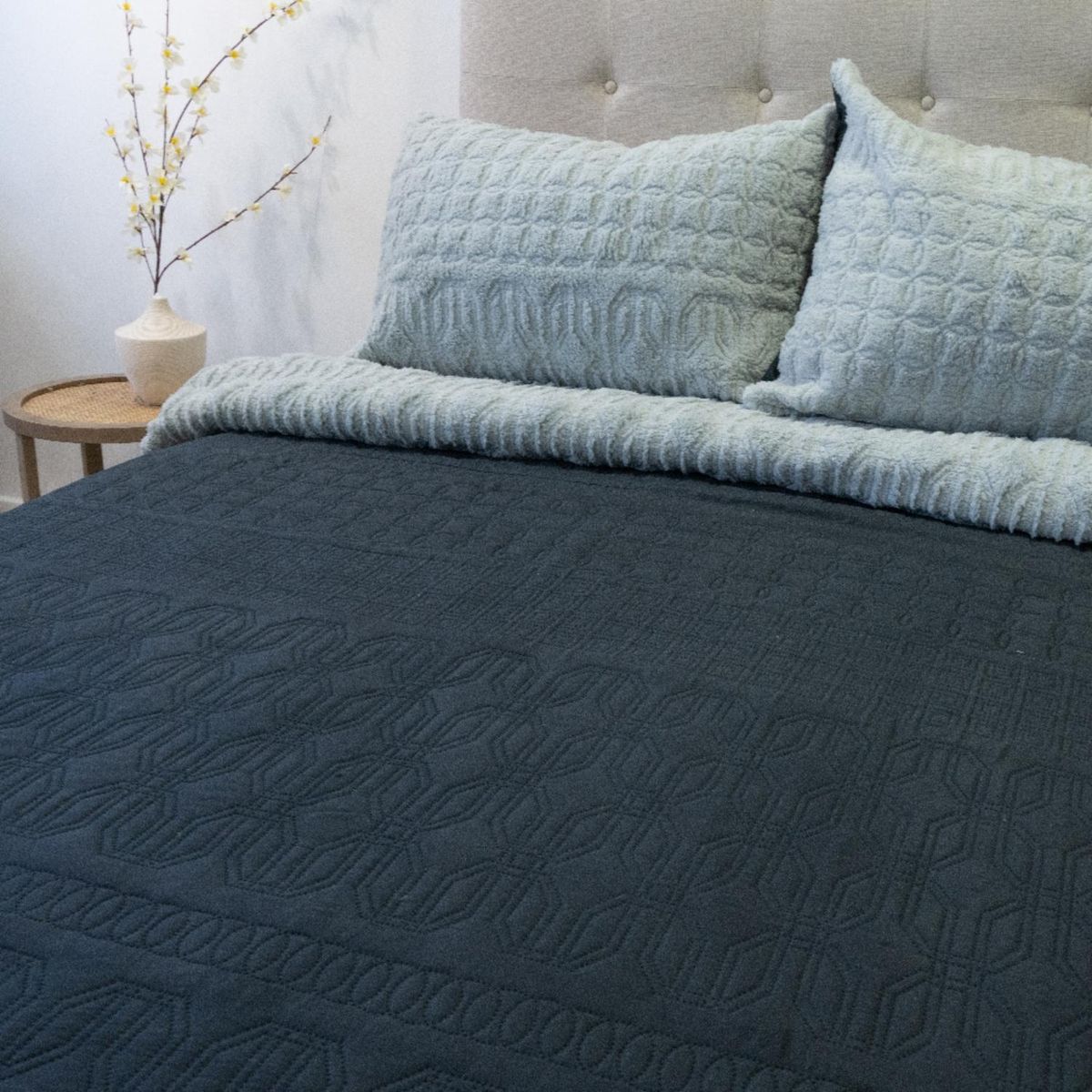 DORAL - Cubrecama Jacquard Sherpa Doral