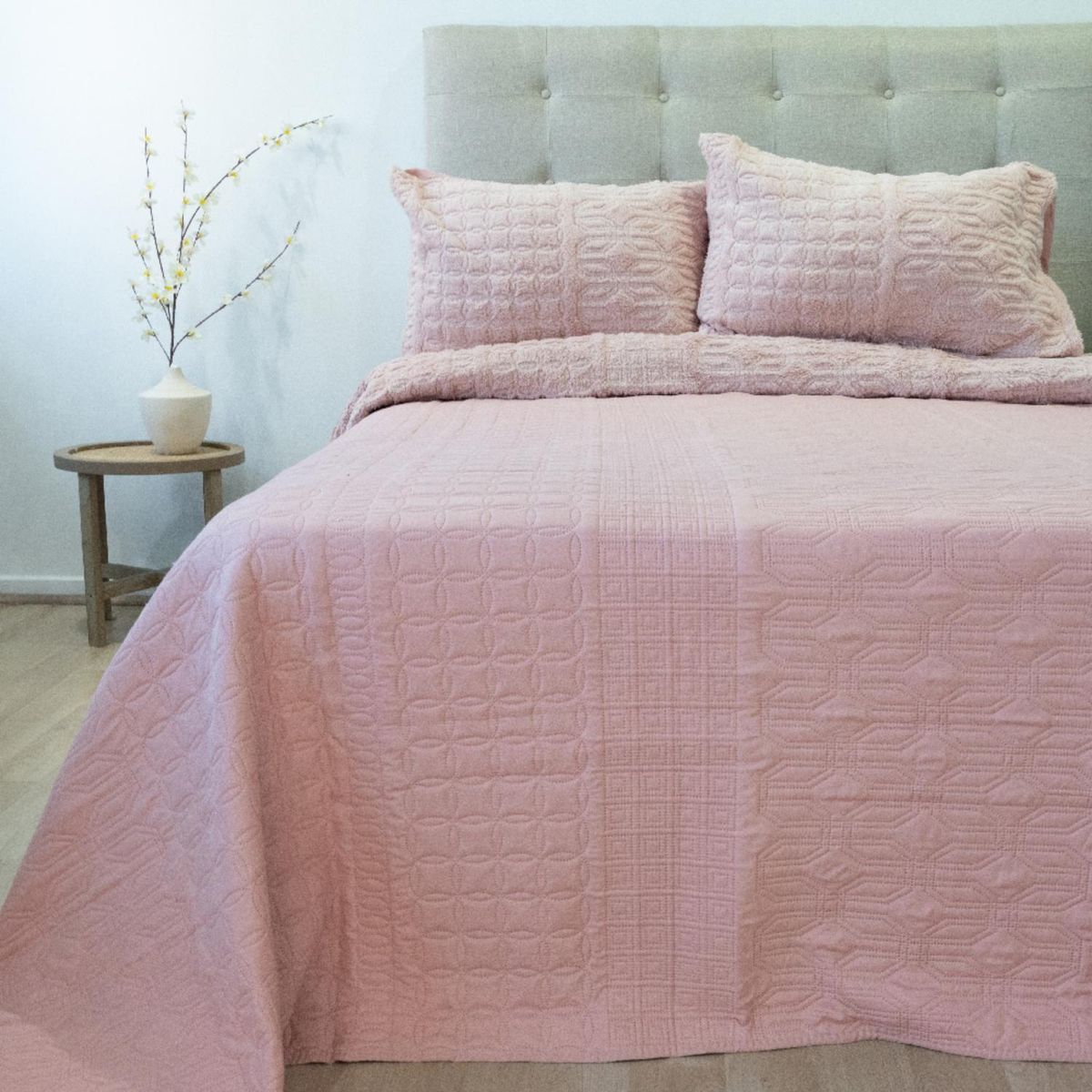 DORAL - Cubrecama Jacquard Sherpa Doral