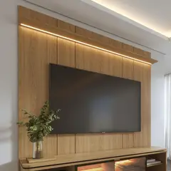 DECOCASA - Panel Neon Float 2 2 Carvalh