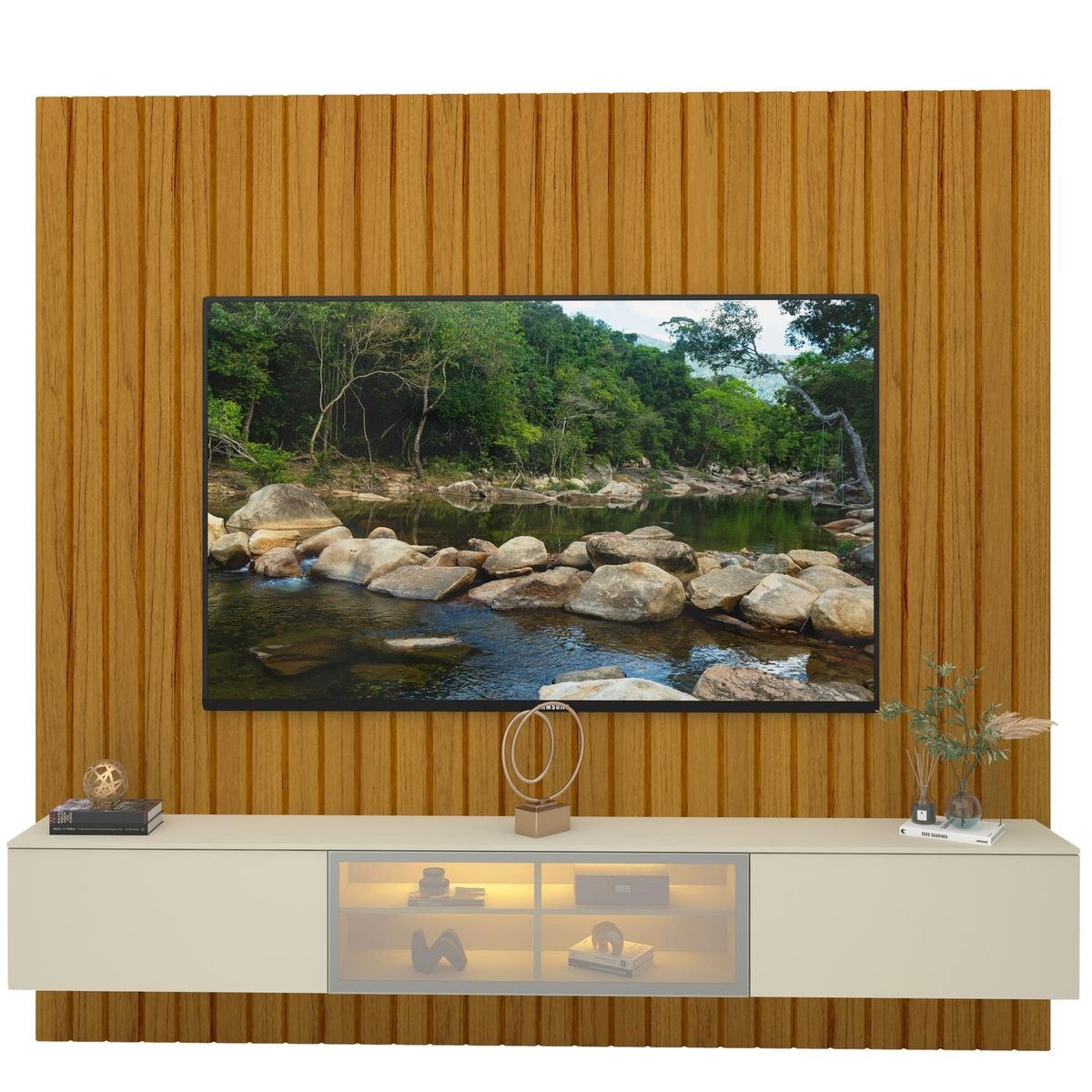 DECOCASA - Home Majestade Luminare Led 2.3 Natural/Off White Decocasa