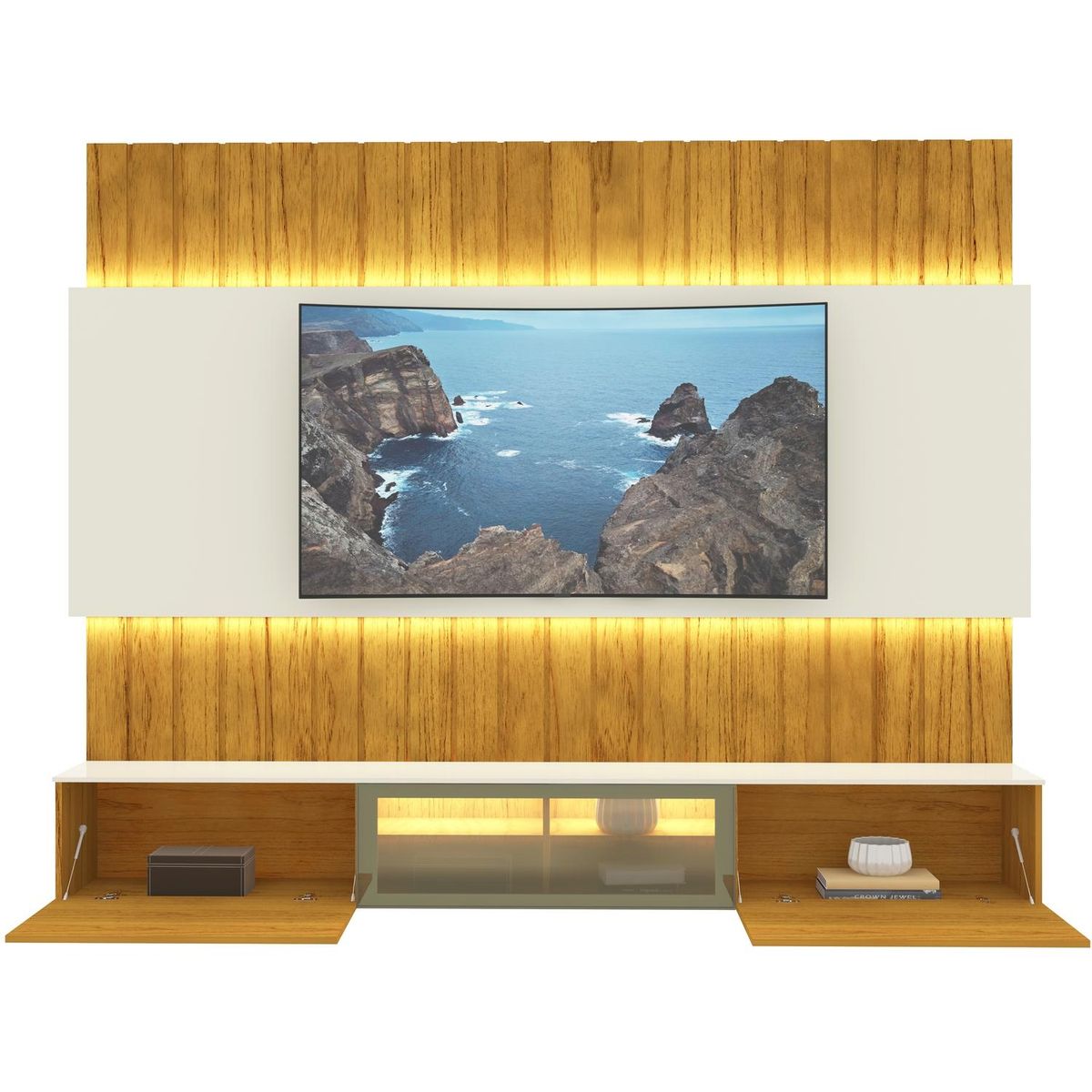 DECOCASA - Home Soberano Led 2.6 Natural/Off White Decocasa