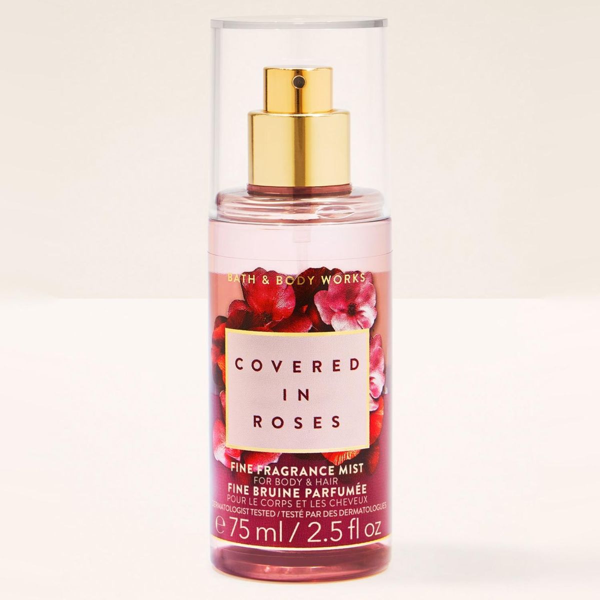 BATH & BODY WORKS - Mini Mist Corporal Unisex Covered in Roses 74ml Bath & Body Works