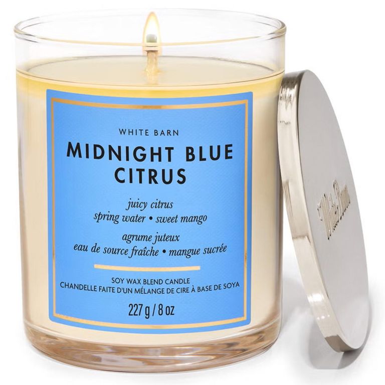 Vela Aromática Mediana Midnight Blue Citrus