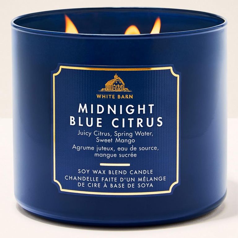 Vela Aromática 3 Mechas Midnight Blue Citrus