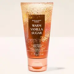 BATH & BODY WORKS - Mini Crema Corporal Unisex Warm Vanilla Sugar 74ml