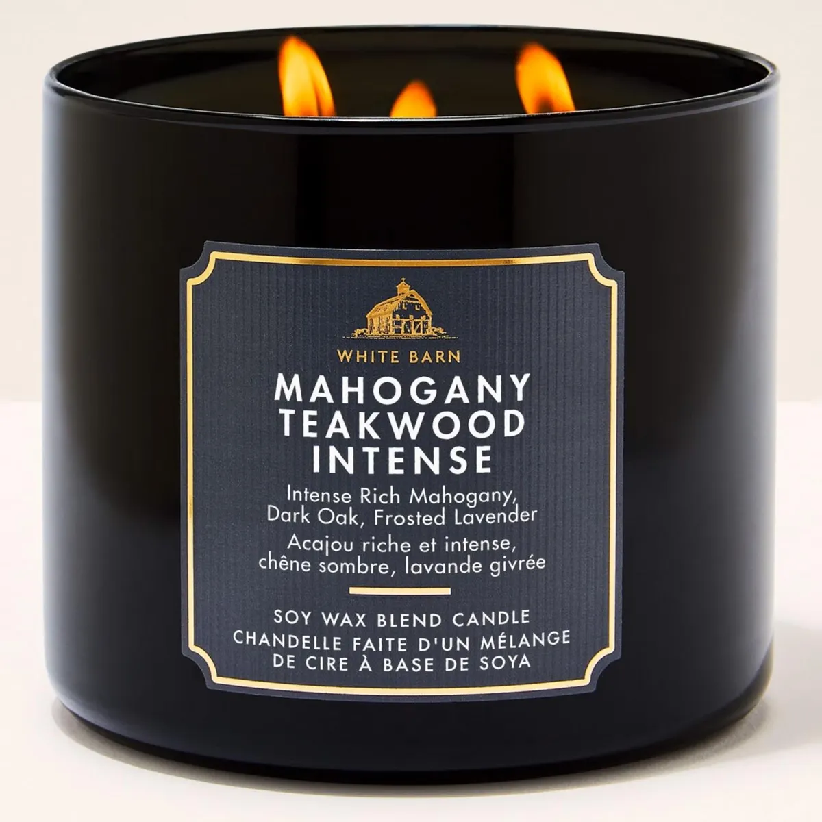 BATH & BODY WORKS - Vela Aromática 3 Mechas Mahogany Teakwood Bath & Body Works
