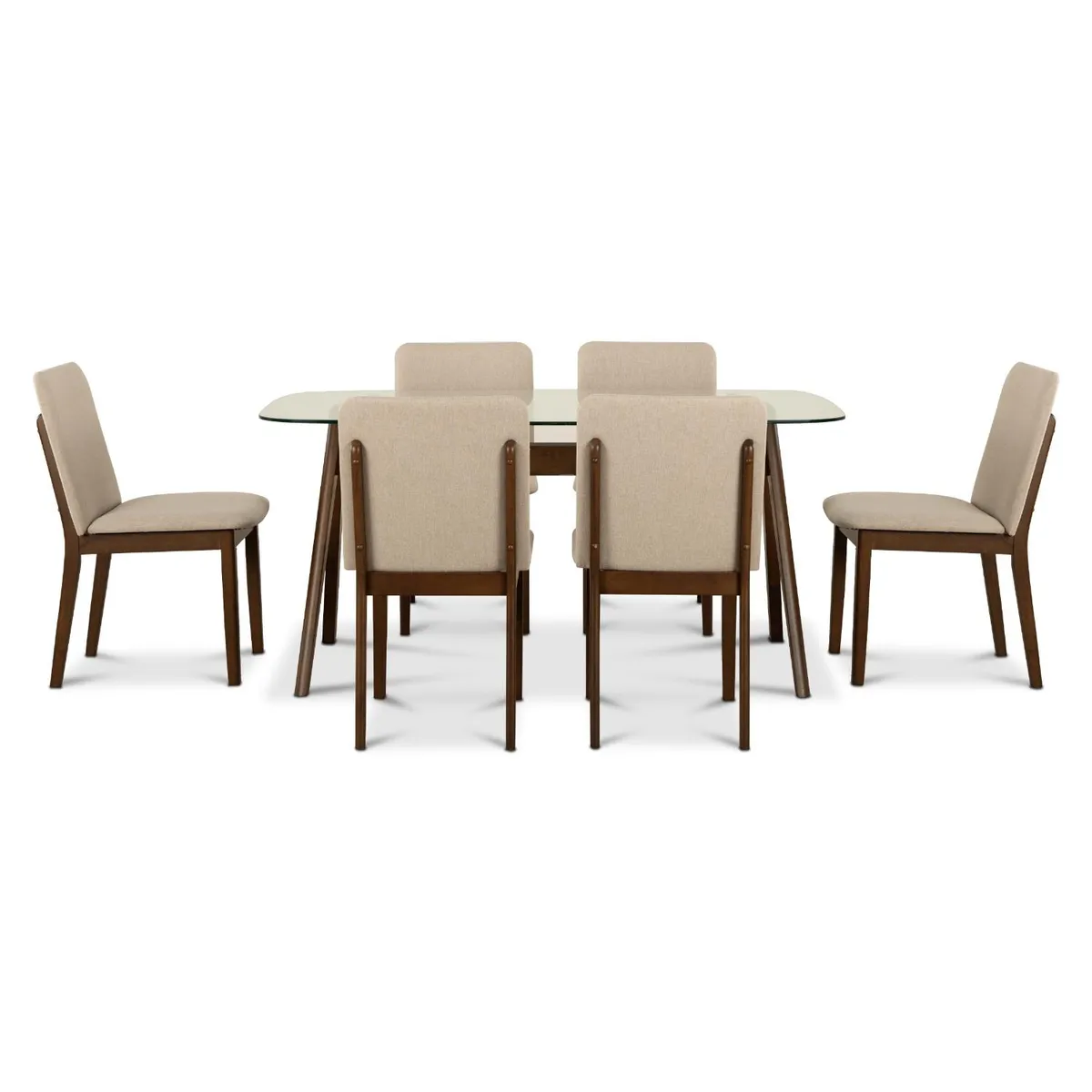 CIC - Juego De Comedor Denver Rectangular Cic