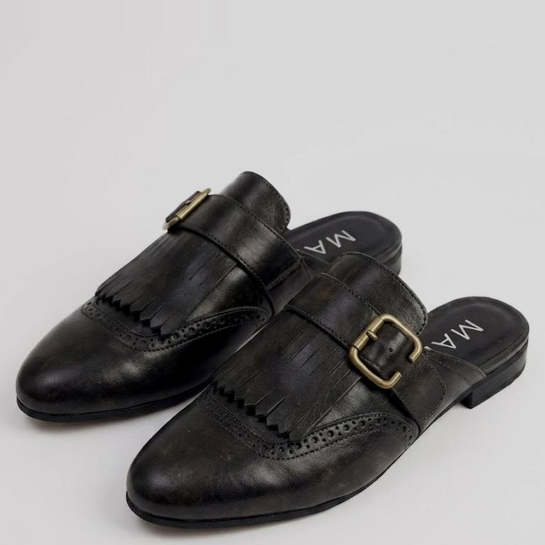 Mocasín Malta Mujer Negro