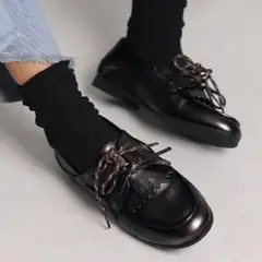 MARIE THE BRAND - Mocasín Niza Mujer Negro
