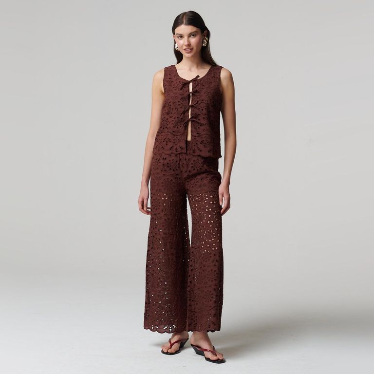 Pantalon Macrame Mujer