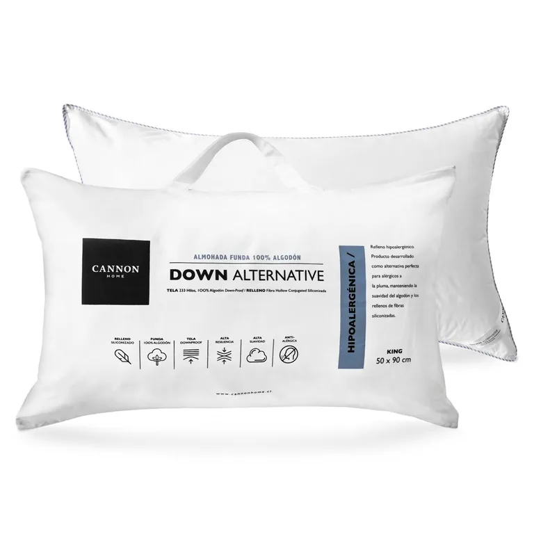 Set 2 Almohadas Down 50x90