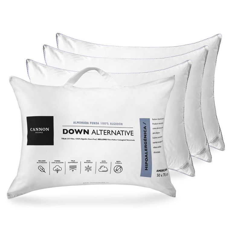 Set 4 Almohadas Down 50x70