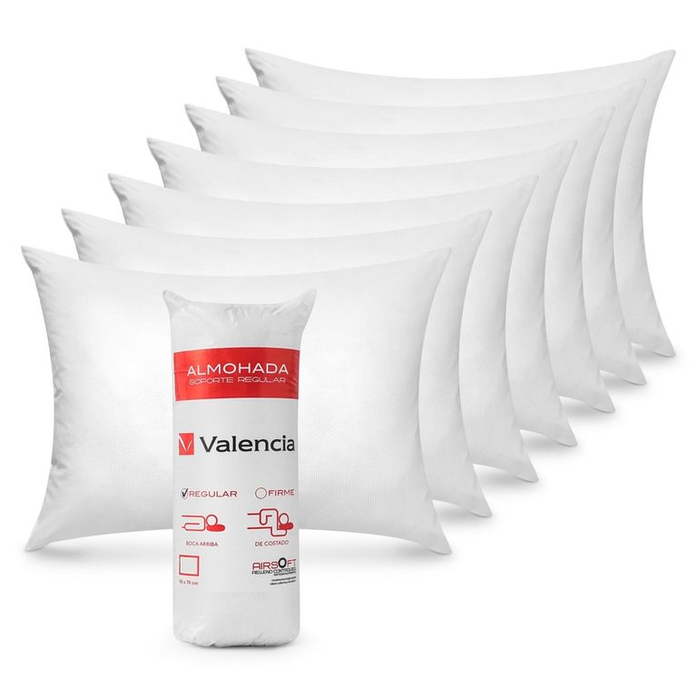 Set 8 Almohadas Rollo 50x70