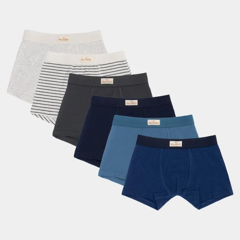 Pack De 6 Boxers Niño