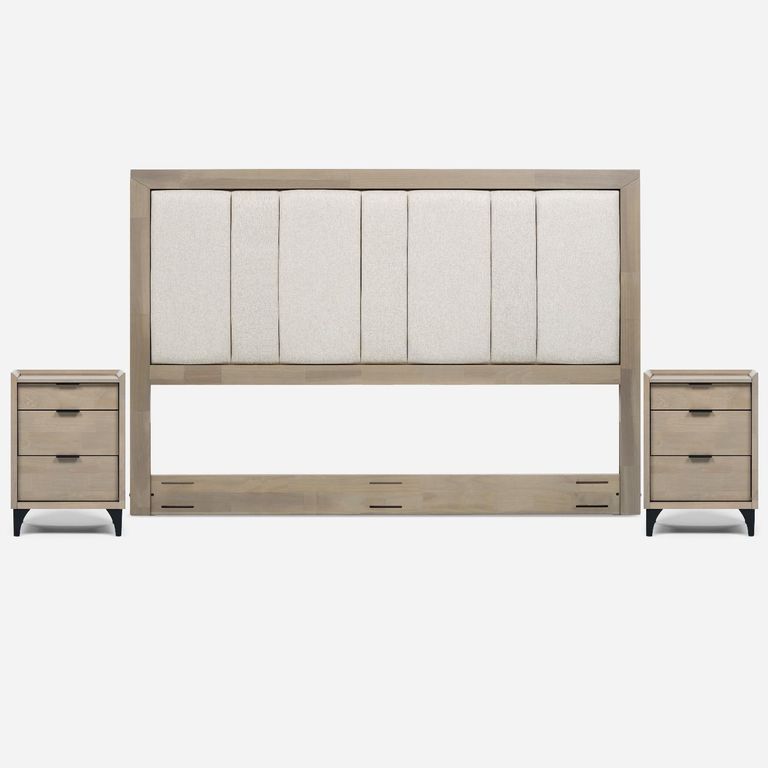 ROSEN Set Muebles Melrose King Latte