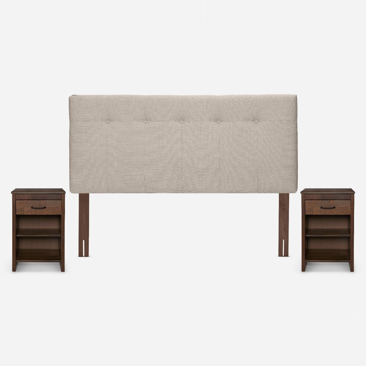 ROSEN - Set Muebles New Bennet Natural King Rosen