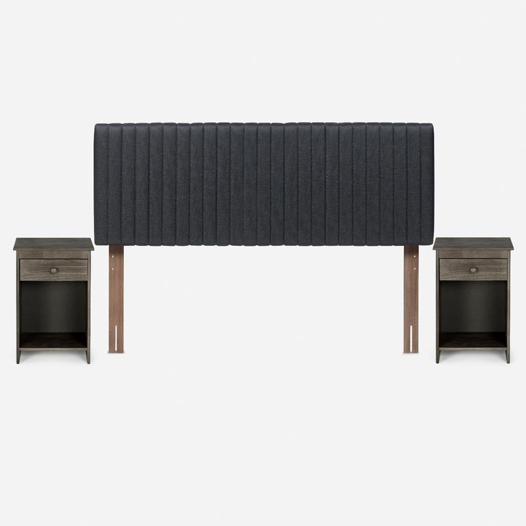 ROSEN Set Muebles Lucio King Grafito