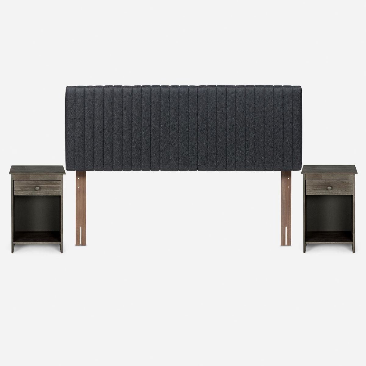 ROSEN - Set Muebles Lucio King Grafito Rosen