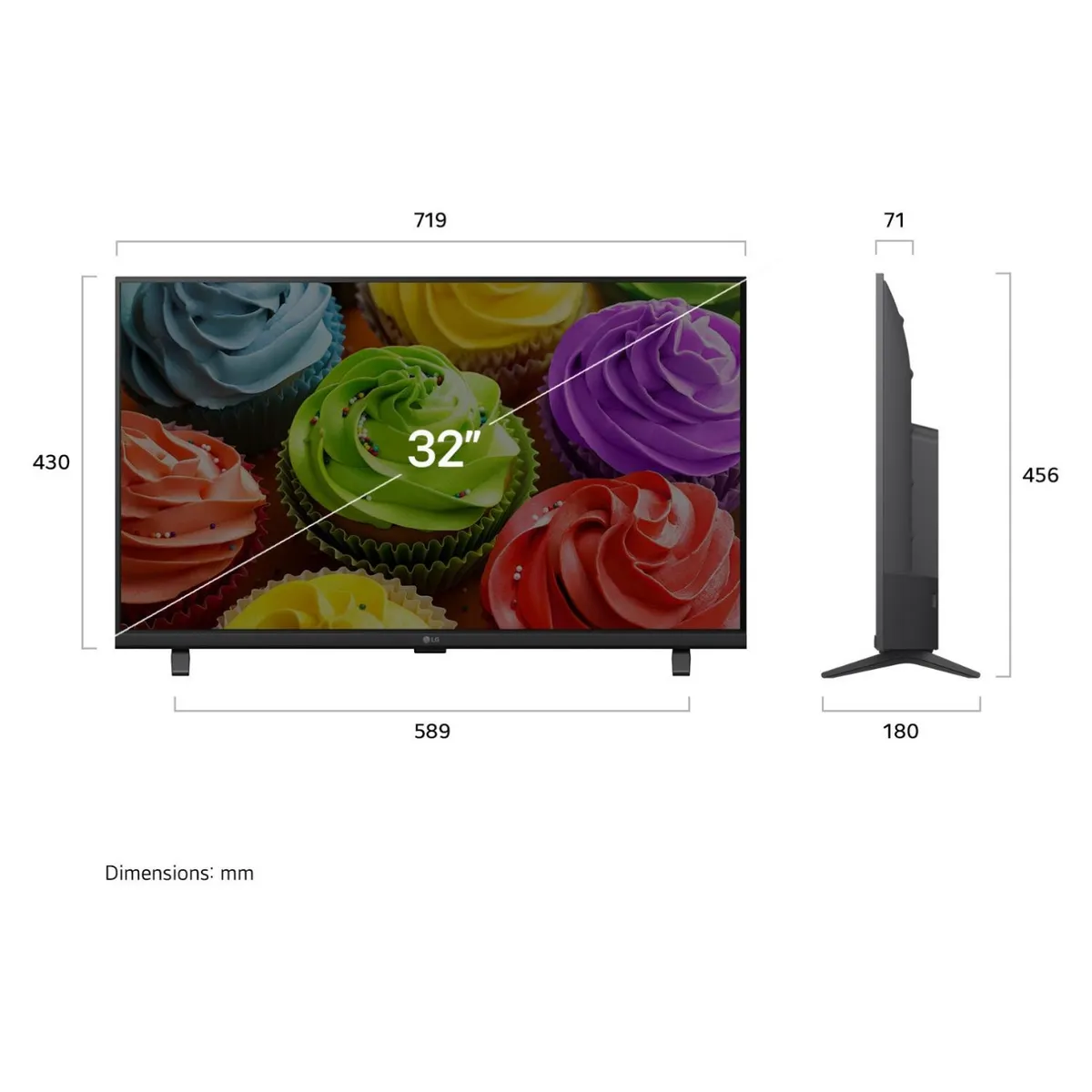 LG - 32" FHD AI LB65 2026 LG