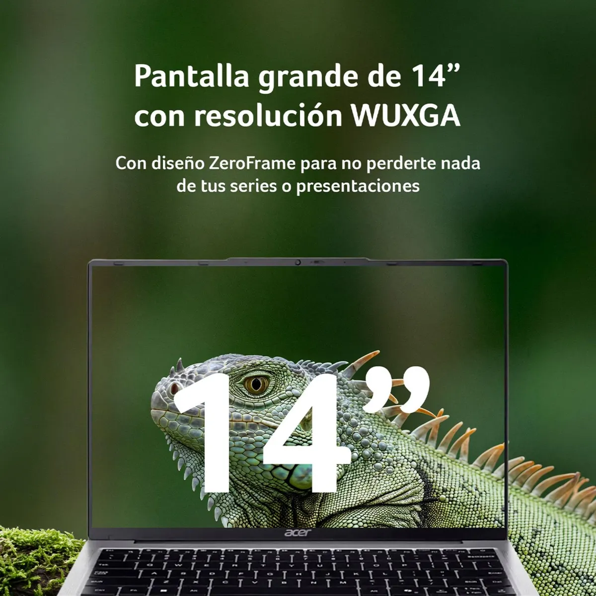 ACER - Notebook Acer Aspire Lite AL14-31P-3591-2 Intel Core i3 8GB RAM 512GB SSD 14" WUXGA