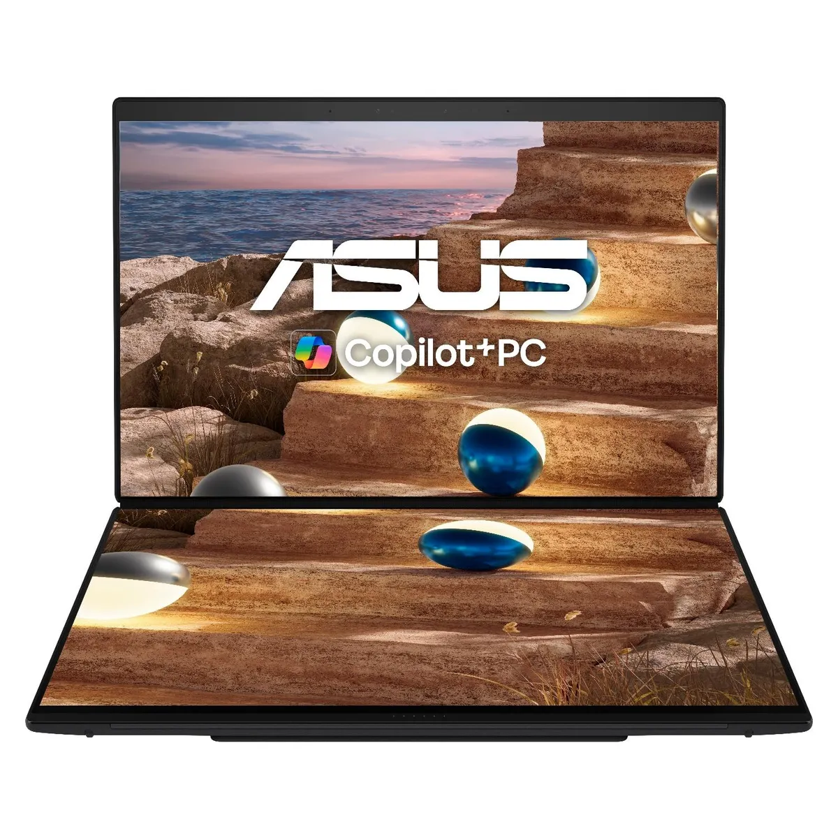 ASUS - Notebook Zenbook Duo UX8407 Ultra X9 32G RAM 1T SSD 14” 3K 144HZ Pantalla Touch