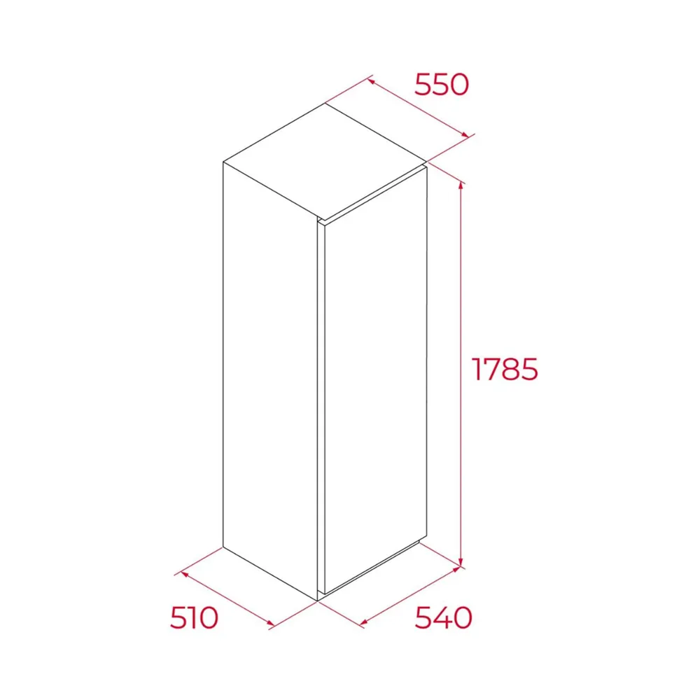 Freezer Integrable Empotrable 212 Litros FI EU, foto 5