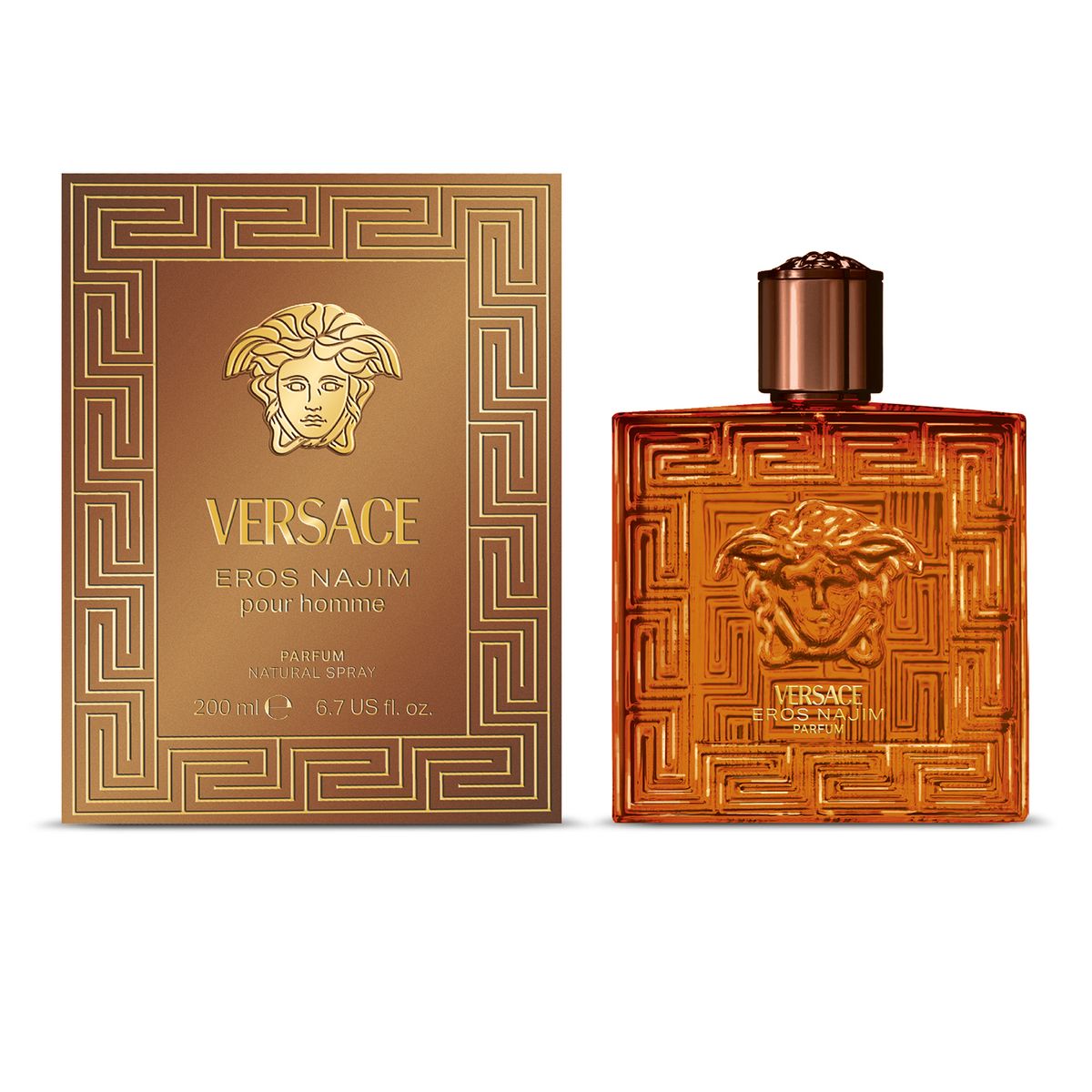 VERSACE - Perfume Hombre Eros Najim Parfum 200 ML Versace
