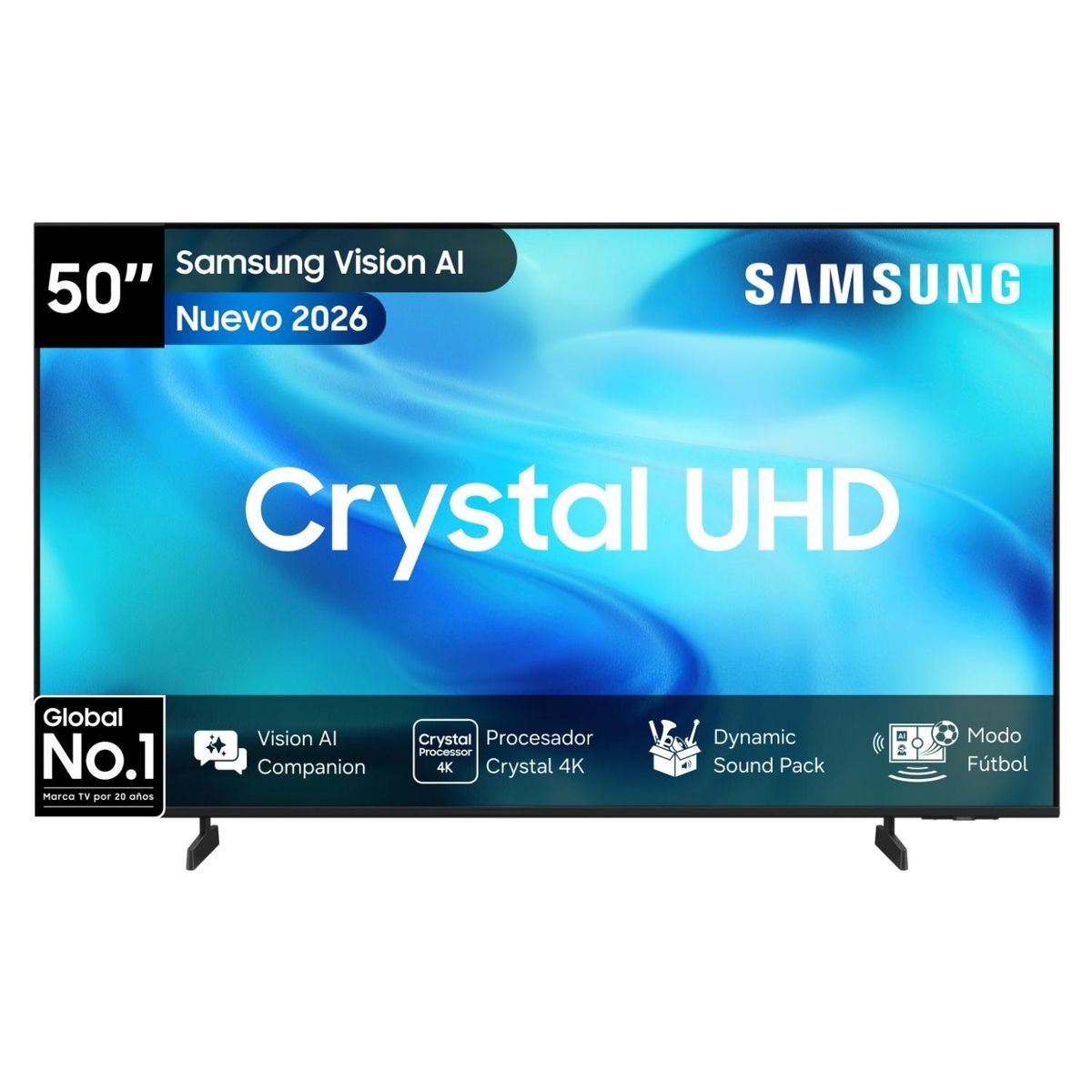 SAMSUNG - 50" Crystal UHD U8000H 4K Smart TV (2026) Samsung