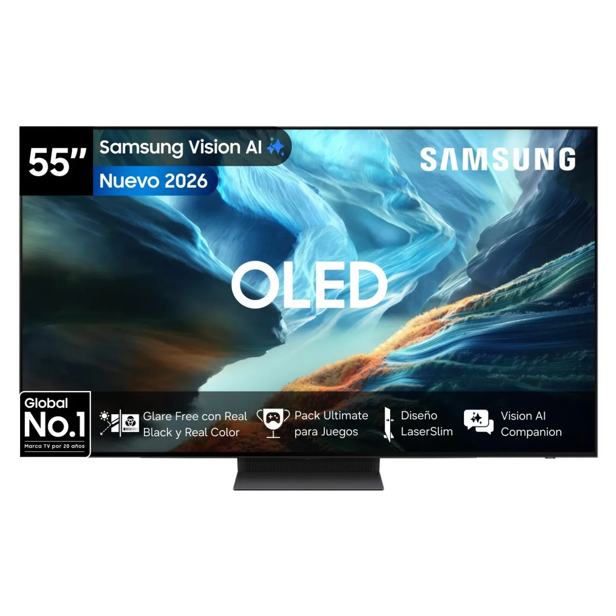 SAMSUNG - OLED Smart Tv 55" S90H 4K Vision AI (2026) Samsung