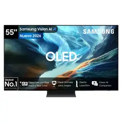 SAMSUNG - 55" OLED S90H 4K Vision AI Smart TV (2026)