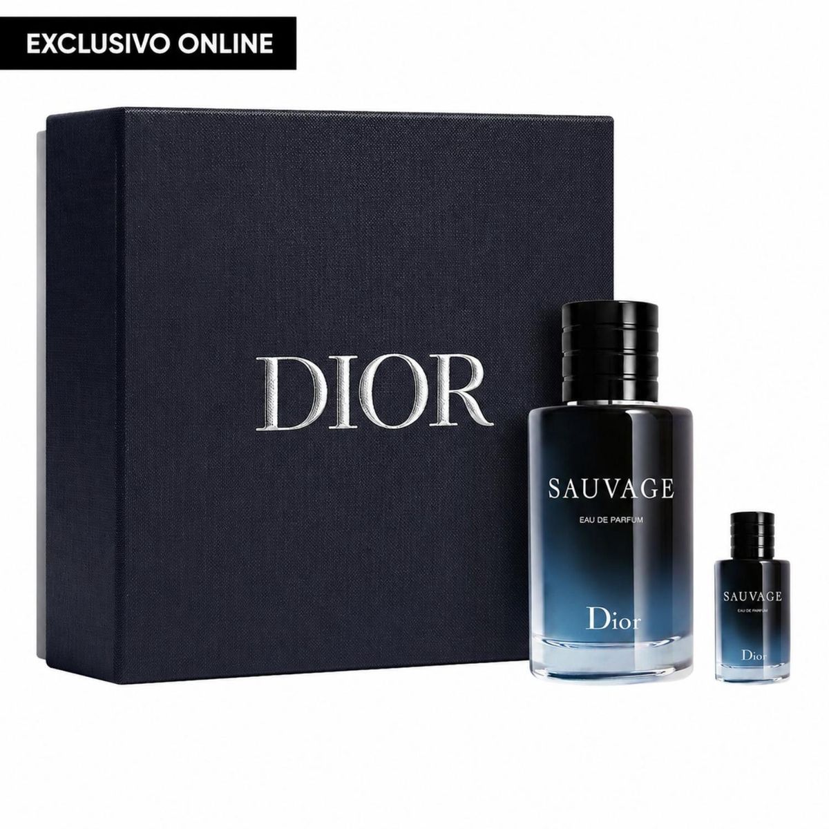 DIOR - Set Sauvage Eau de Parfum 100ml + Miniatura Sauvage Eau de Parfum 10ml