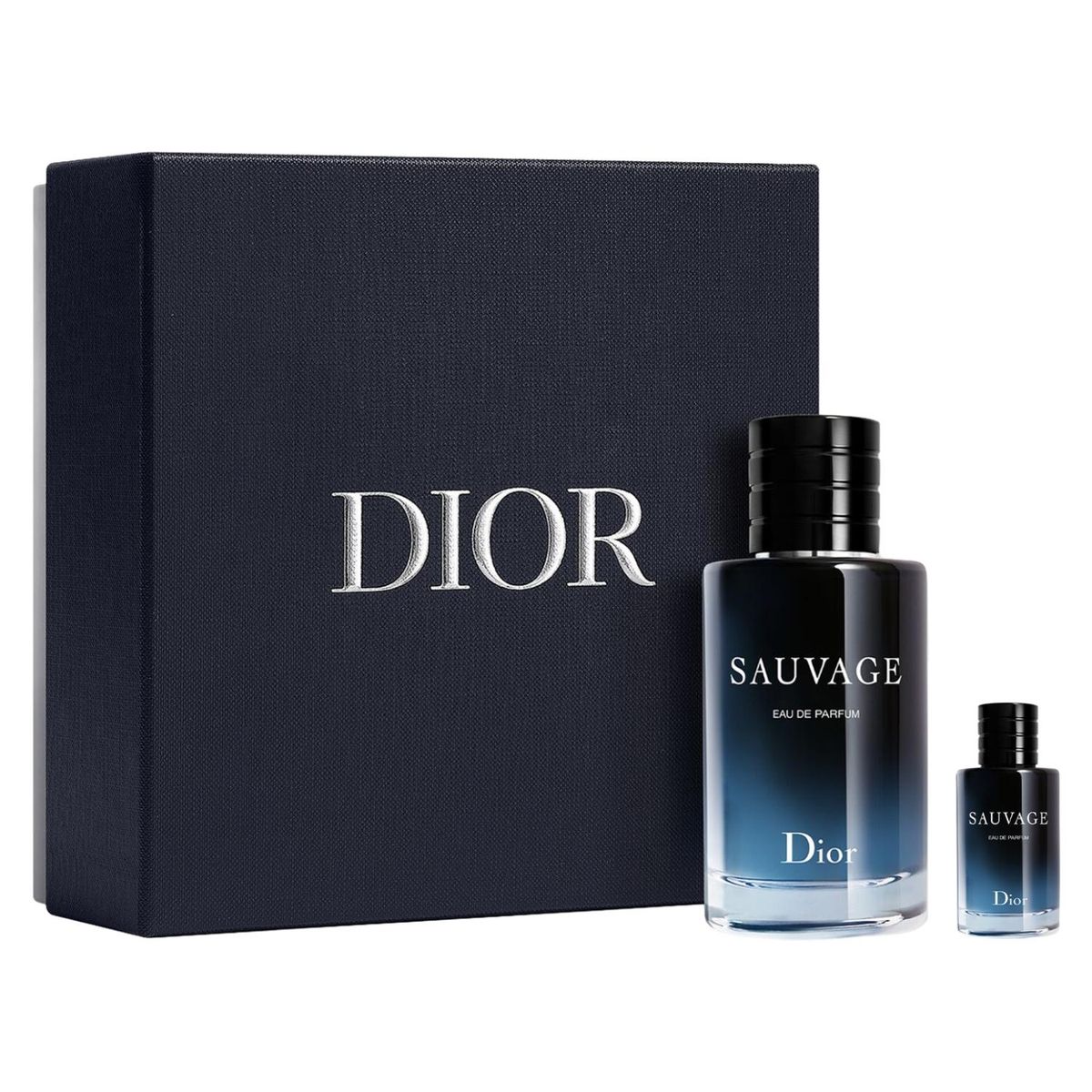DIOR - Set Sauvage Eau de Parfum 100ml + Miniatura Sauvage Eau de Parfum 10ml