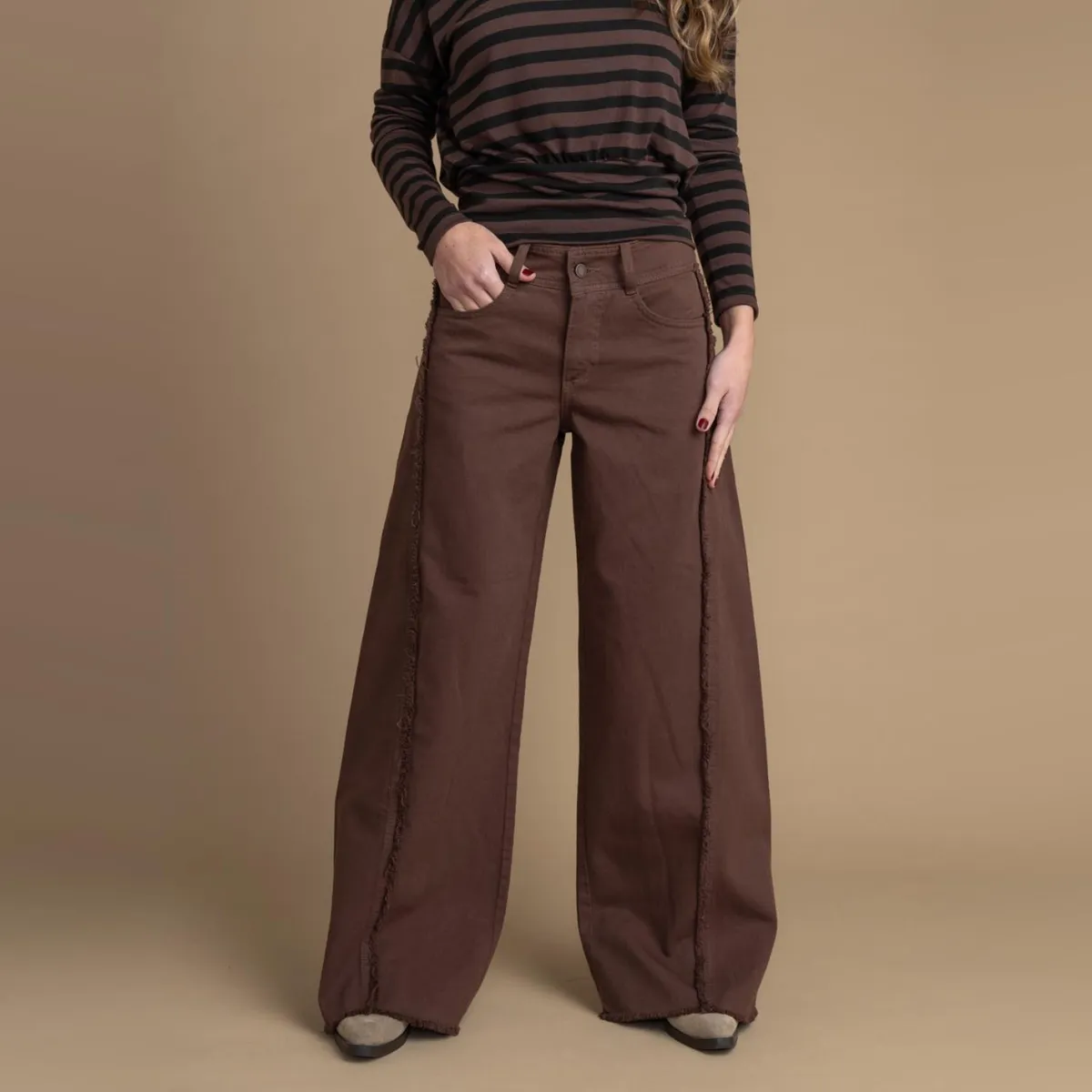 EFESIS - Pantalón Tiro Medio Mujer Efesis