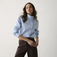 BASEMENT - Blusa Rayas Mujer