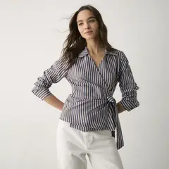 BASEMENT - Blusa Rayas Mujer
