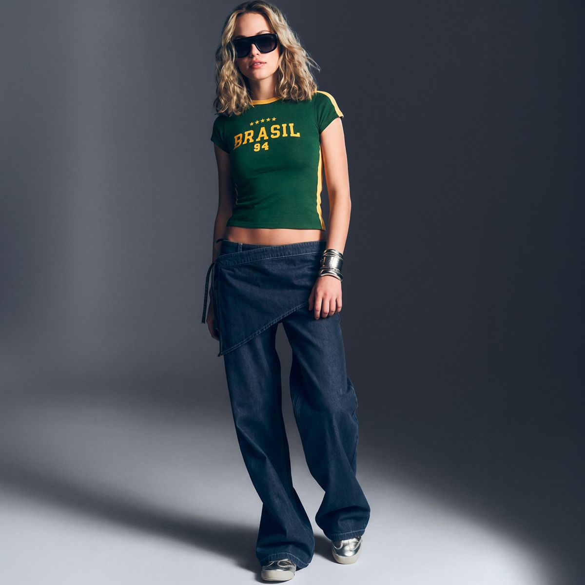 SYBILLA - Polera Mundial Fútbol Mujer Sybilla