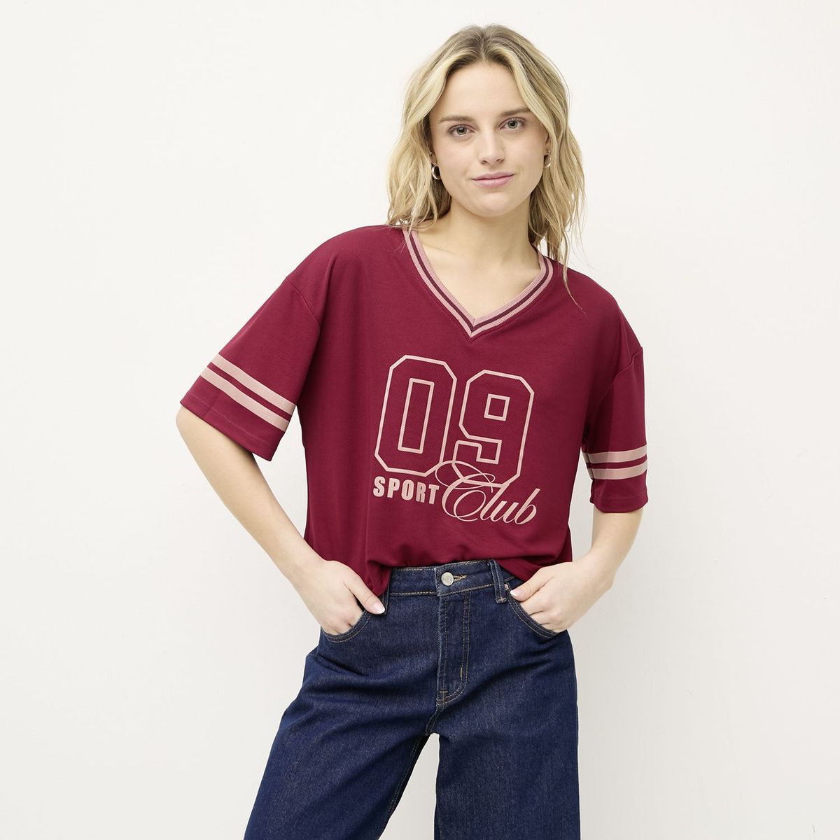 SYBILLA - Polera Mundial Fútbol Mujer Sybilla