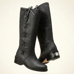 MARIA GULDMAN - Bota Mujer Negro