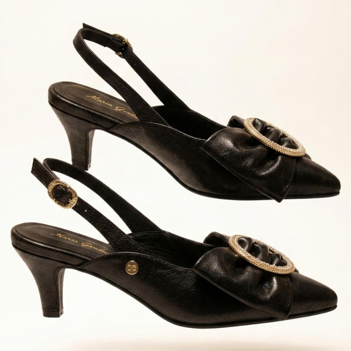 MARIA GULDMAN - Zapato Formal Mujer Negro Maria Guldman