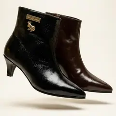 MARIA GULDMAN - Botin Mujer Negro