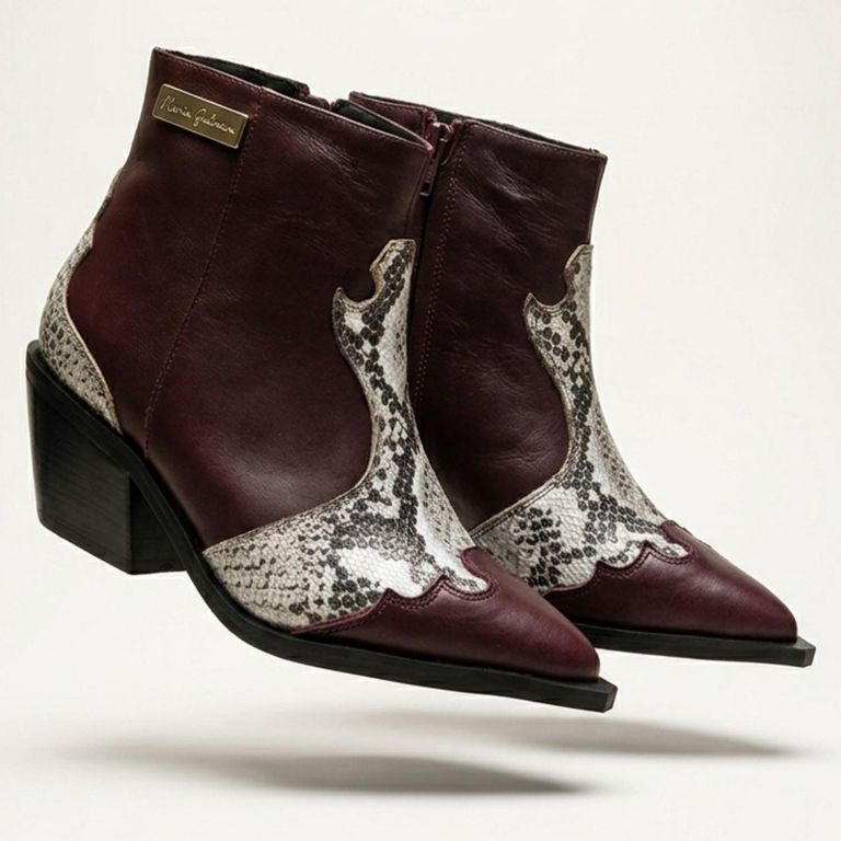 MARIA GULDMAN Bota Mujer Burgundy