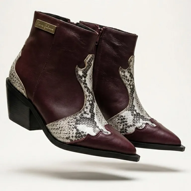 MARIA GULDMAN Bota Mujer Burgundy